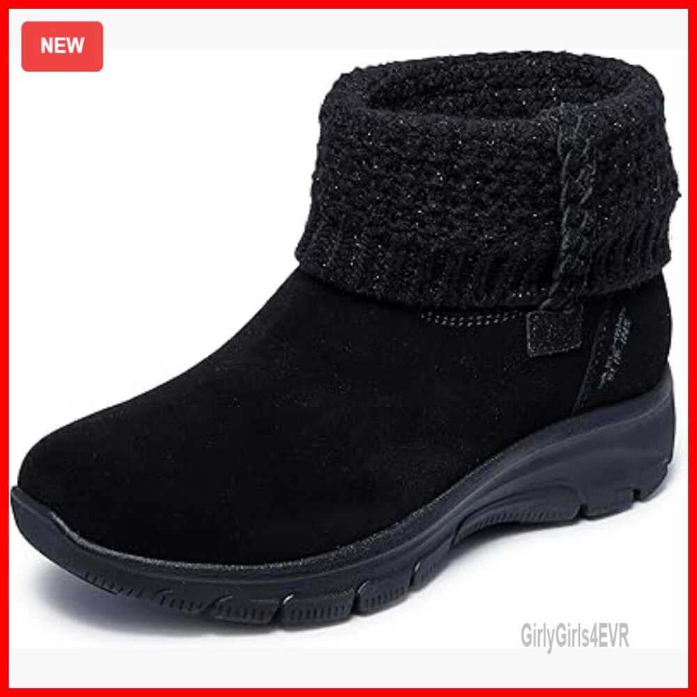 Hands Free Slip-In Boots With Memory Foam, Water Resistant